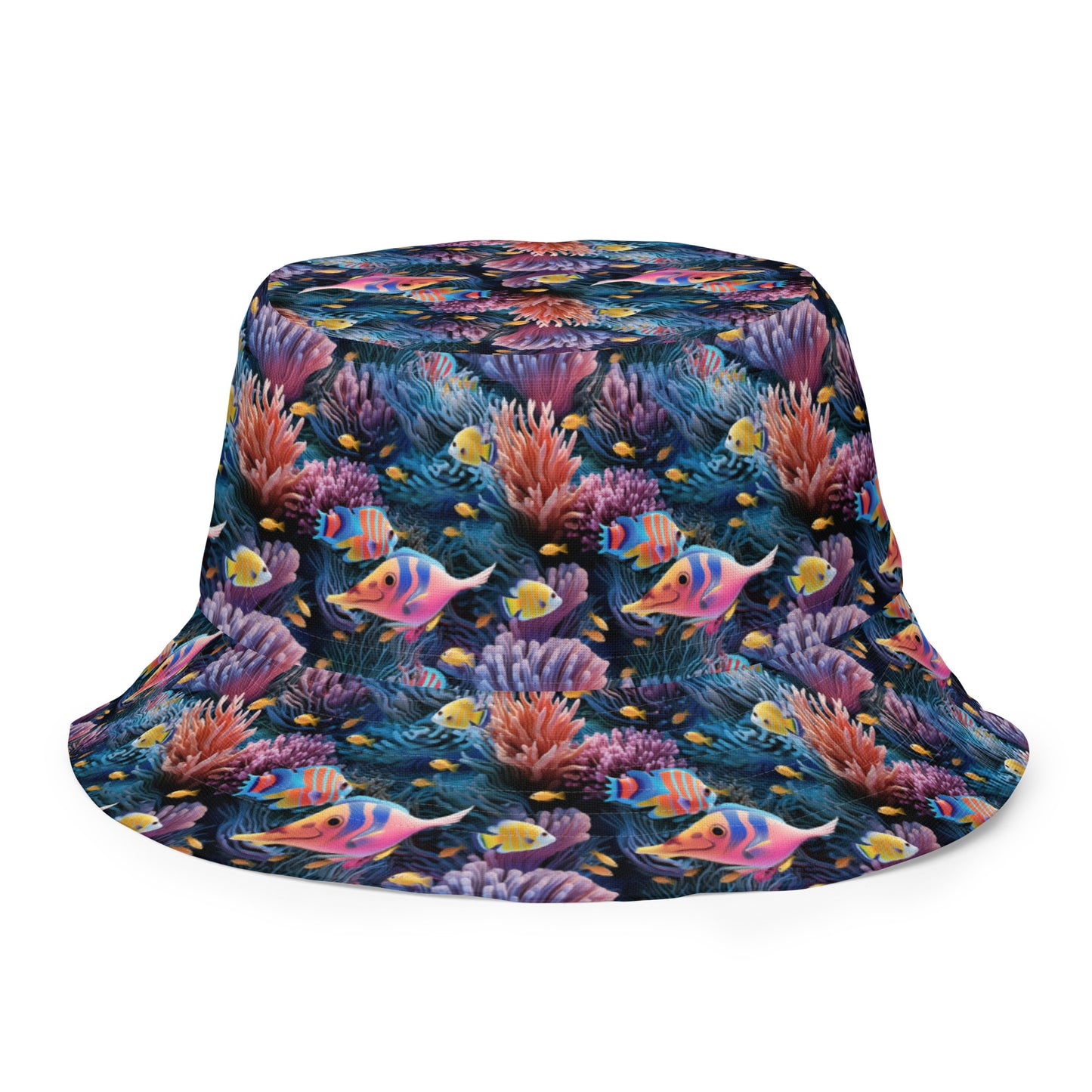 Deep Sea Aquarium Reversible bucket hat