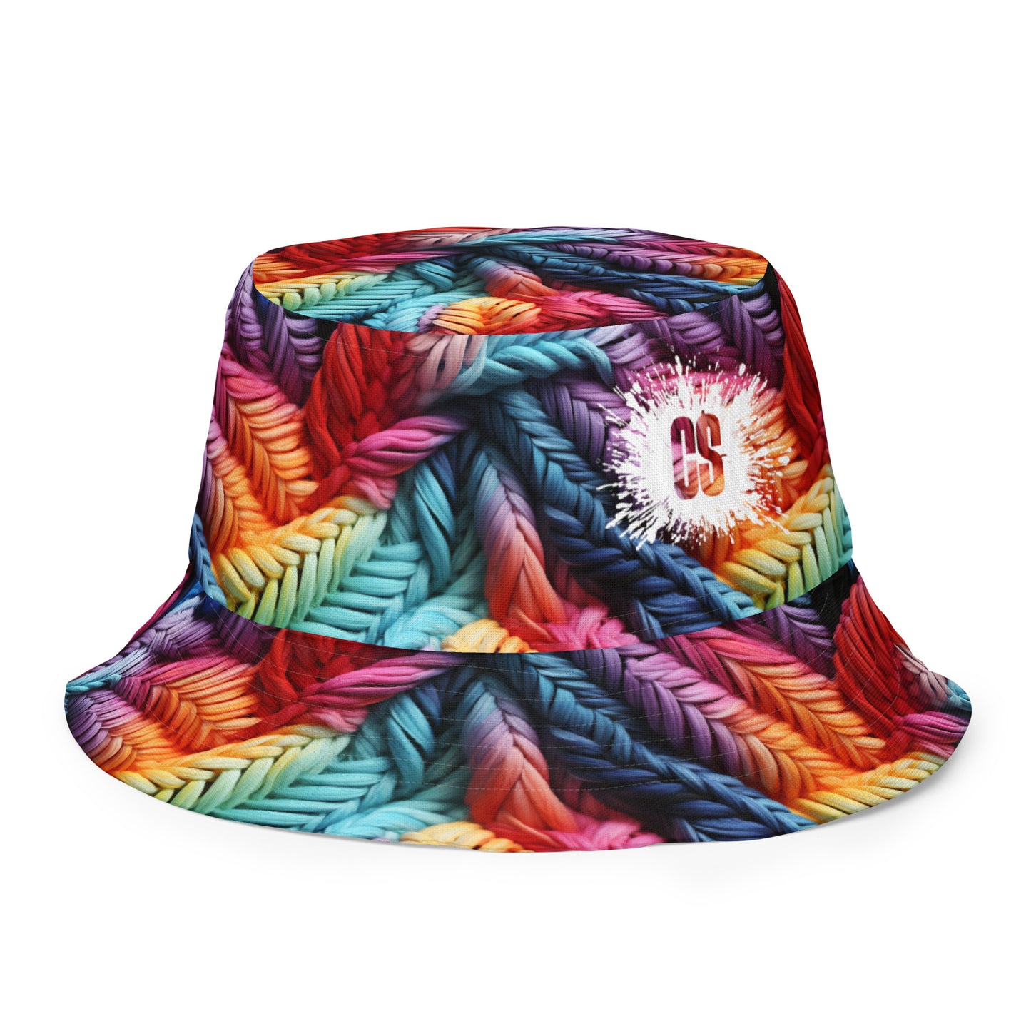 Colorful Lace Reversible bucket hat