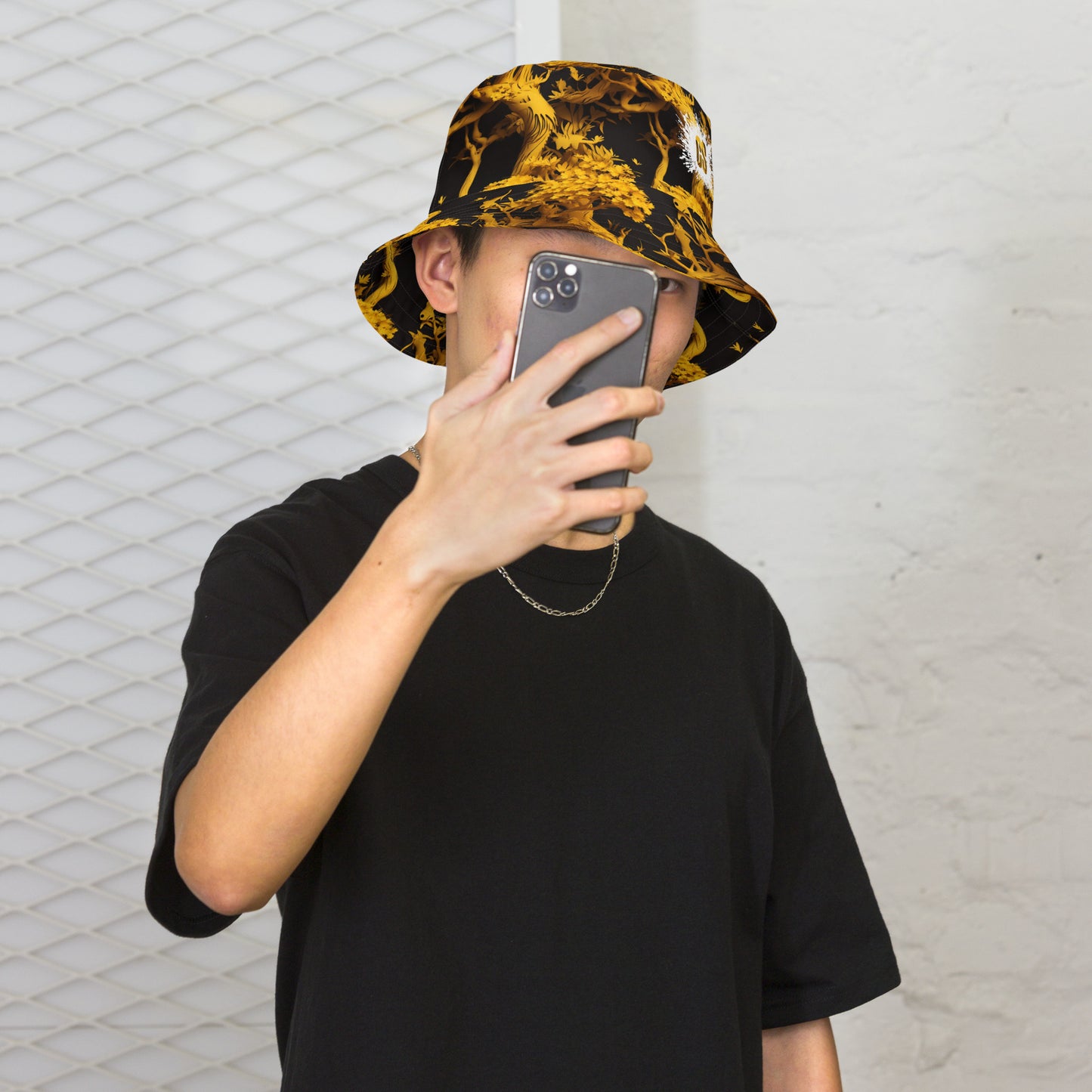 Alpha Tree Reversible bucket hat