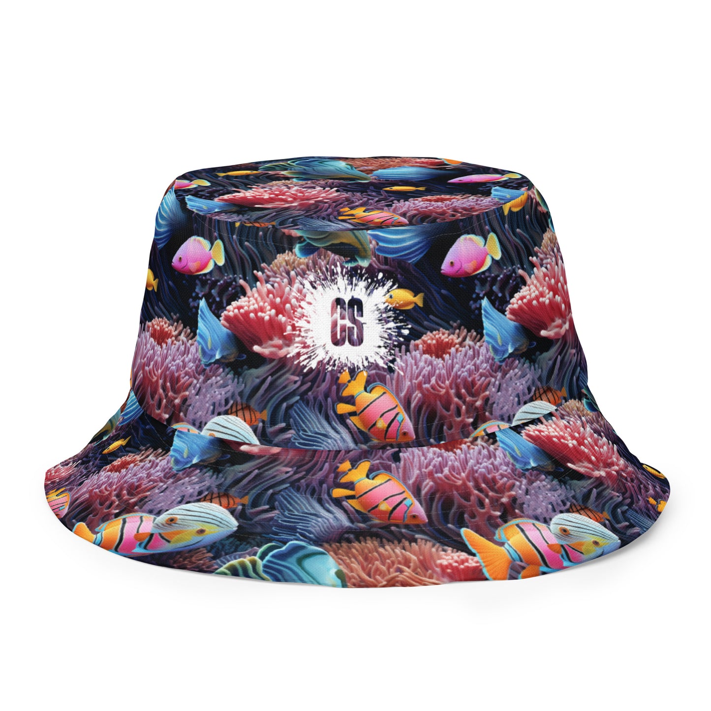 Deep Sea Aquarium Reversible bucket hat