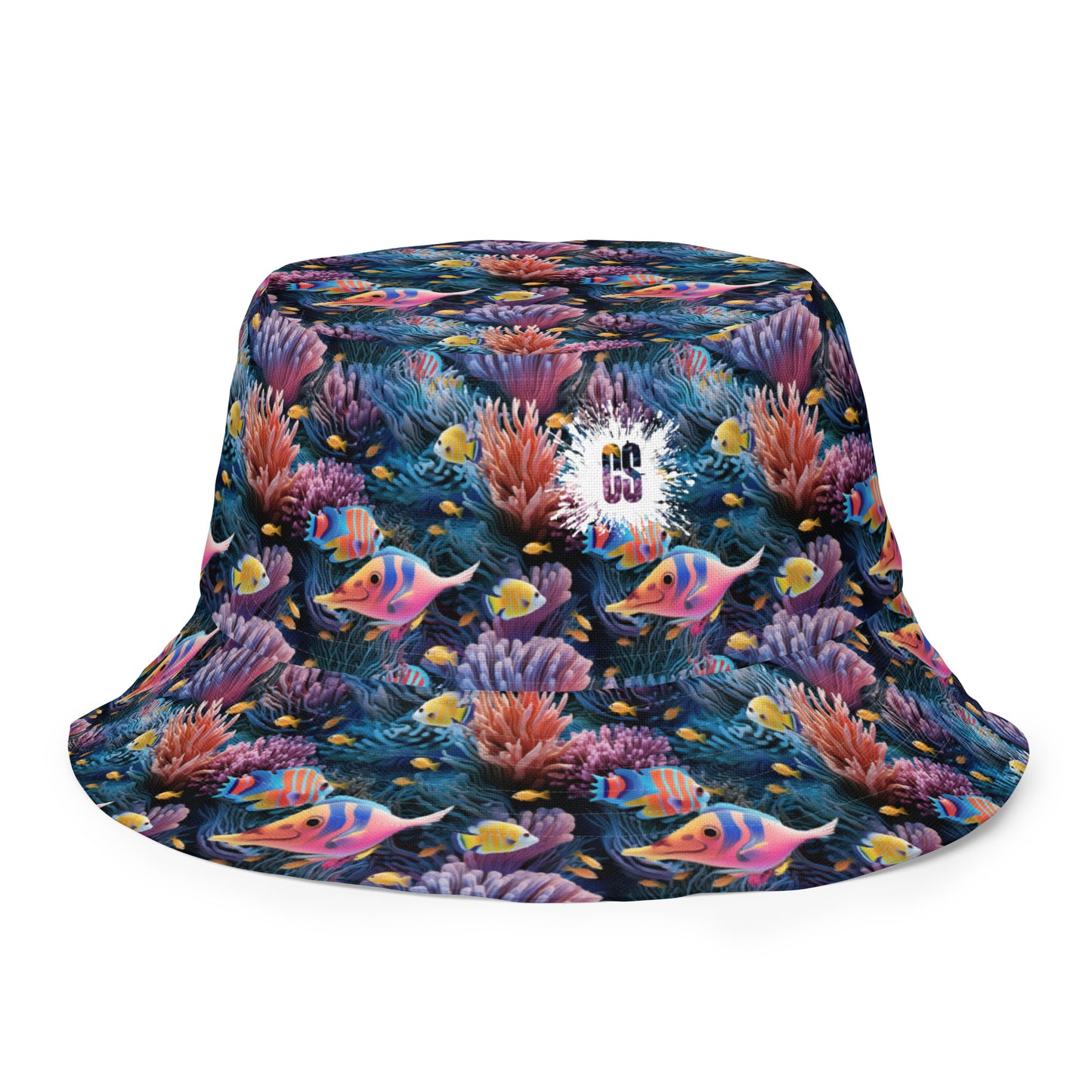 Deep Sea Aquarium Reversible bucket hat