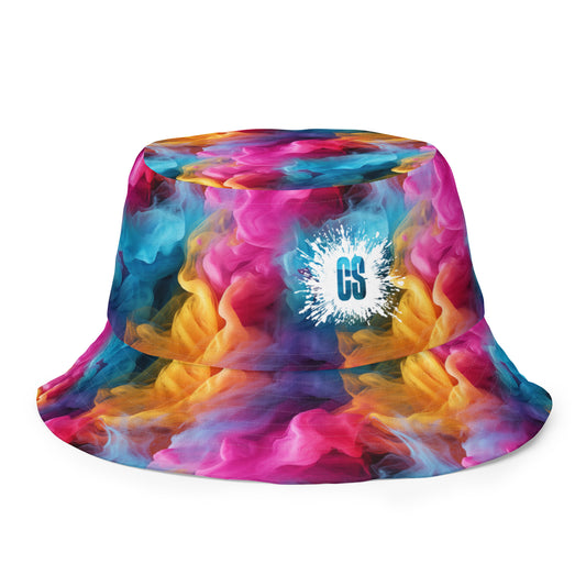 Smoky Haze Reversible bucket hat