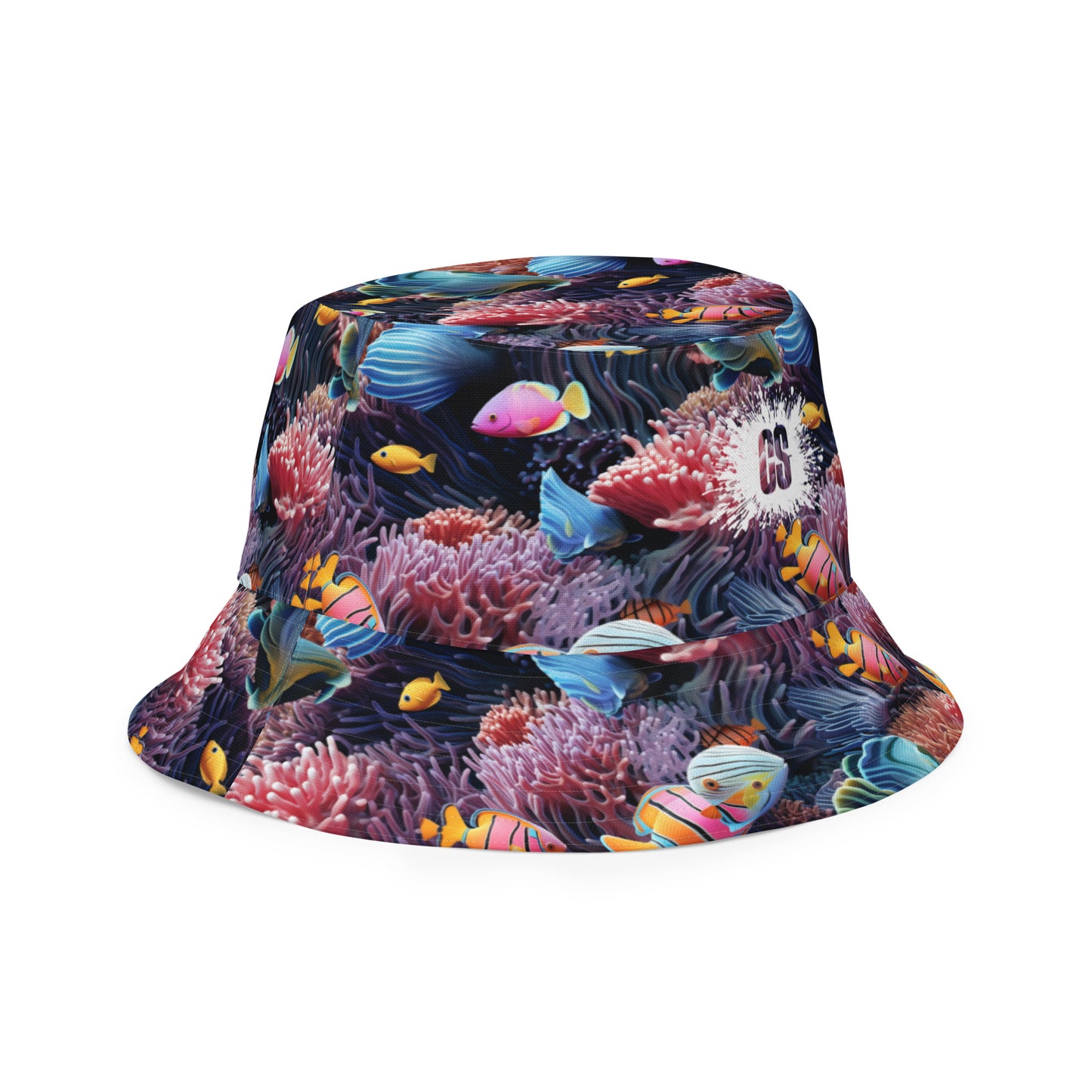 Deep Sea Aquarium Reversible bucket hat