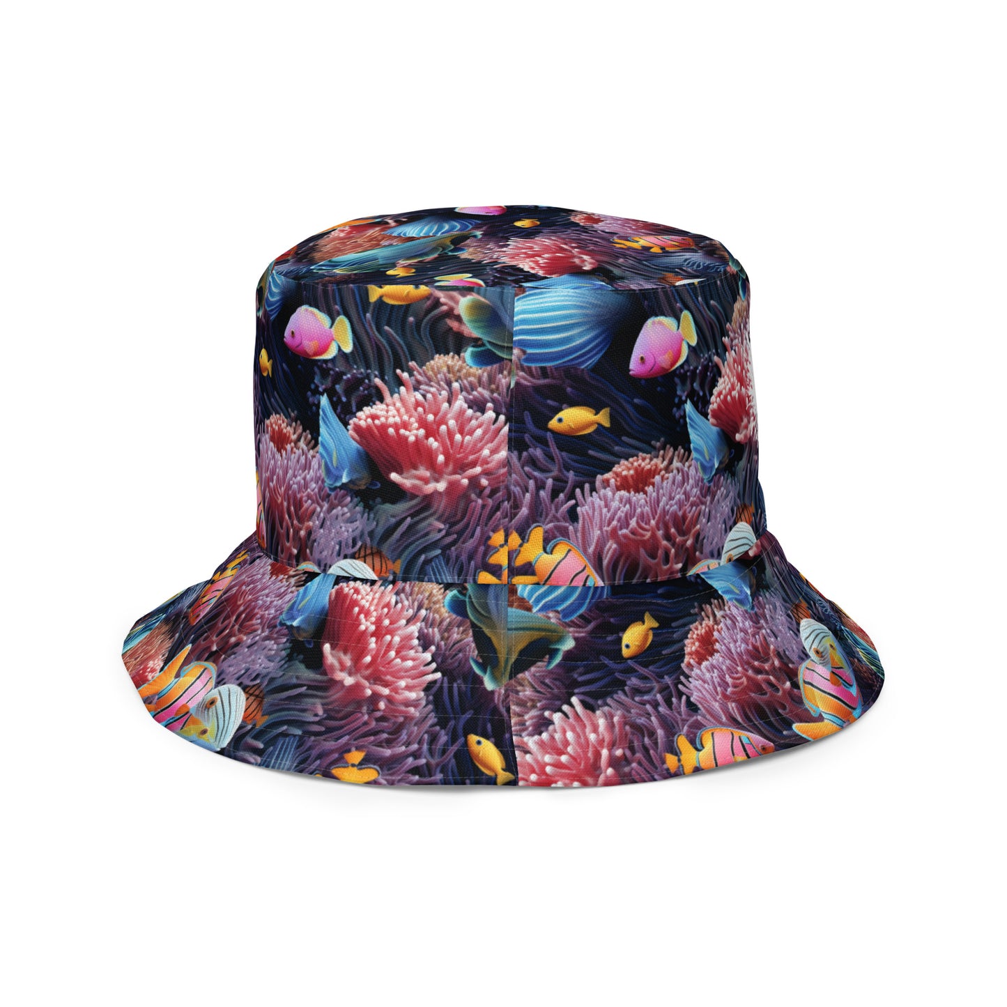 Deep Sea Aquarium Reversible bucket hat