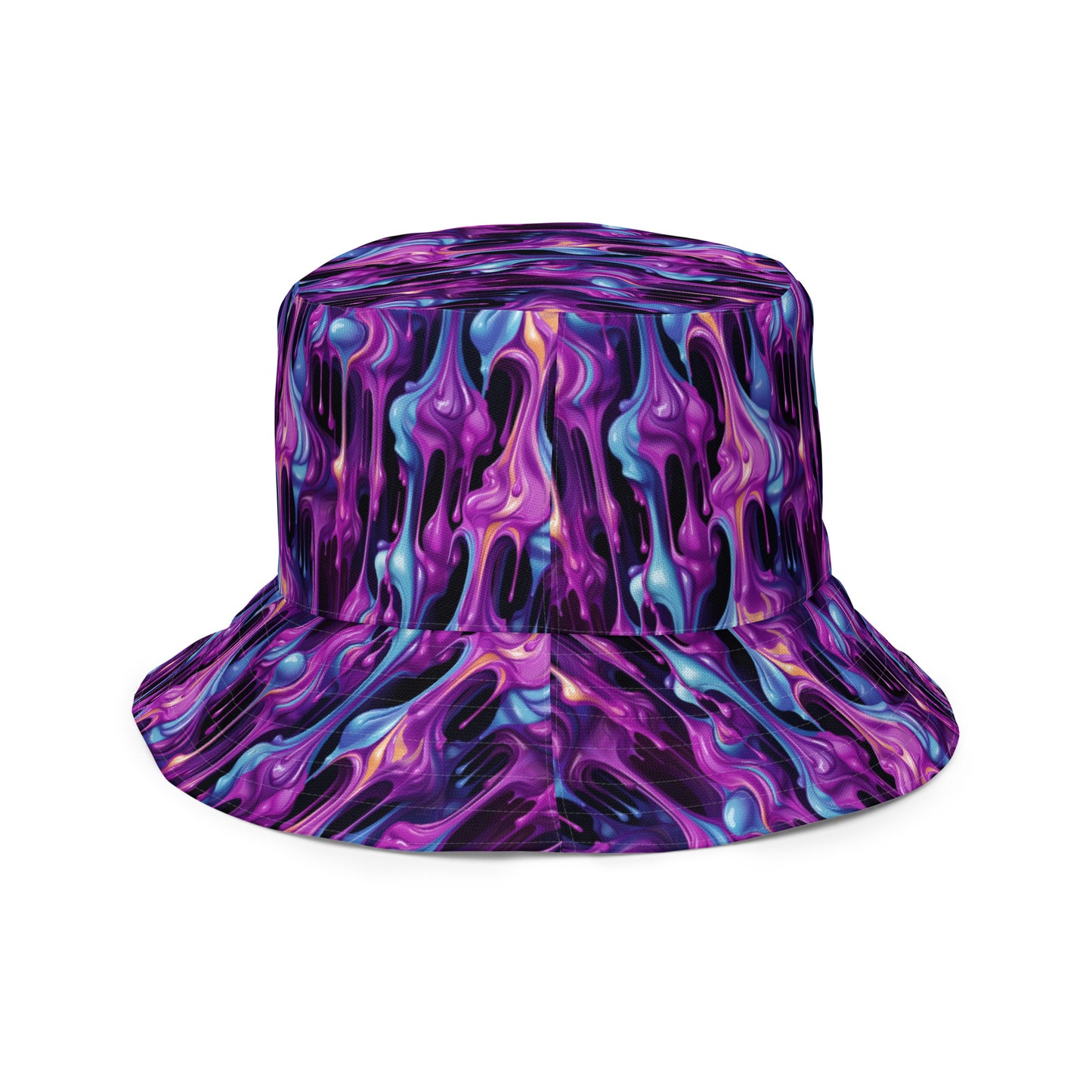 Grape Blob Reversible bucket hat