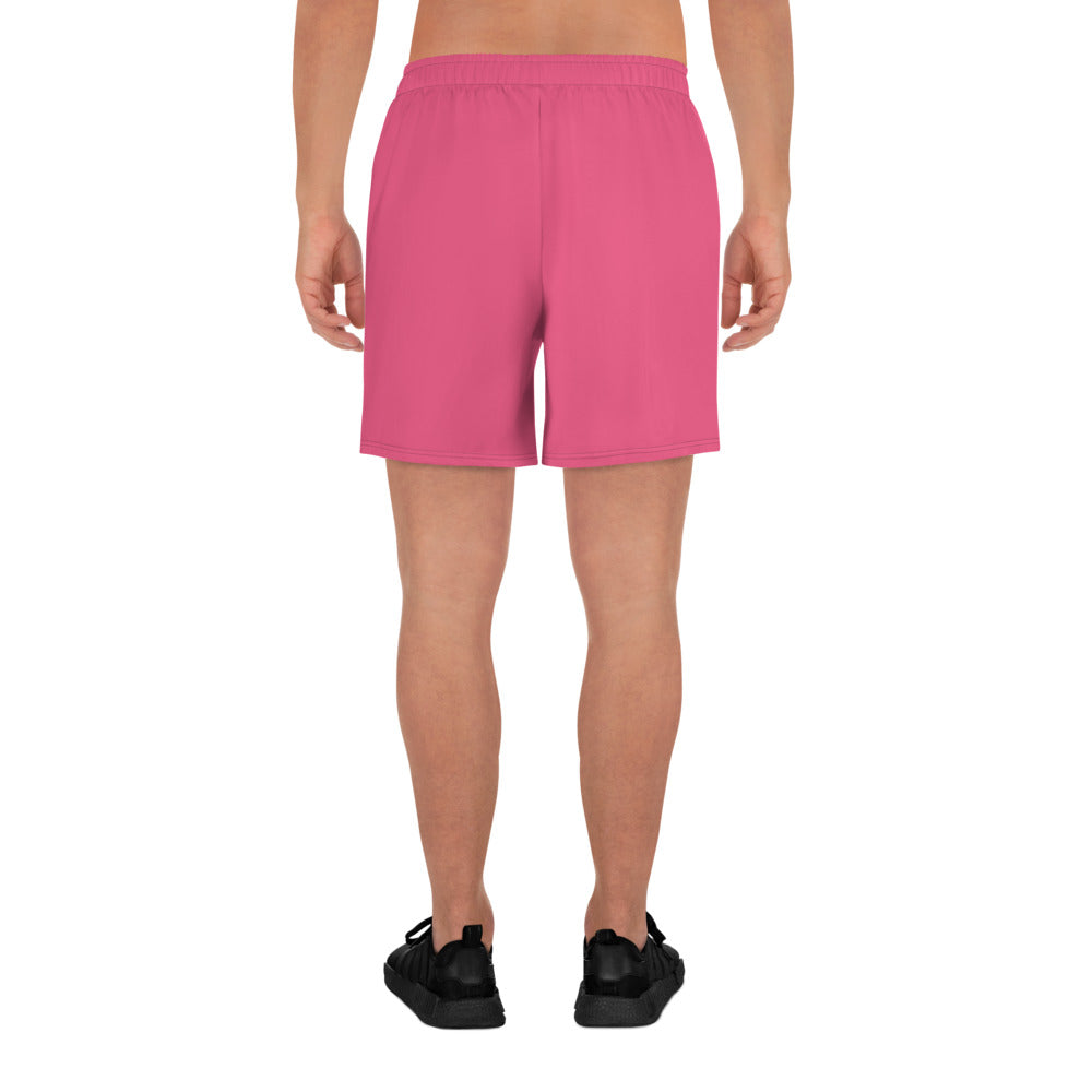 Mauve Accent Unisex Athletic Long Shorts