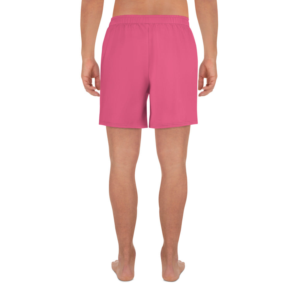 Mauve Accent Unisex Athletic Long Shorts