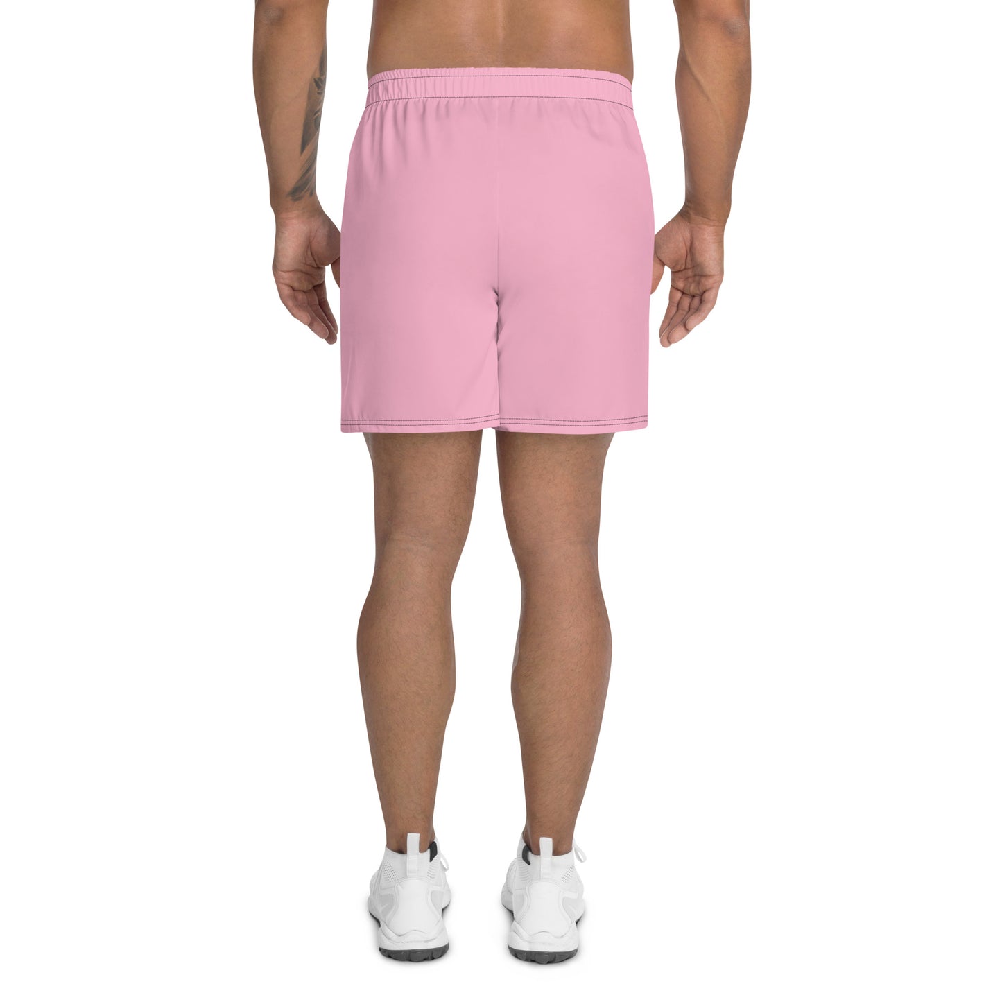 Light Pink Accent Unisex Athletic Long Shorts