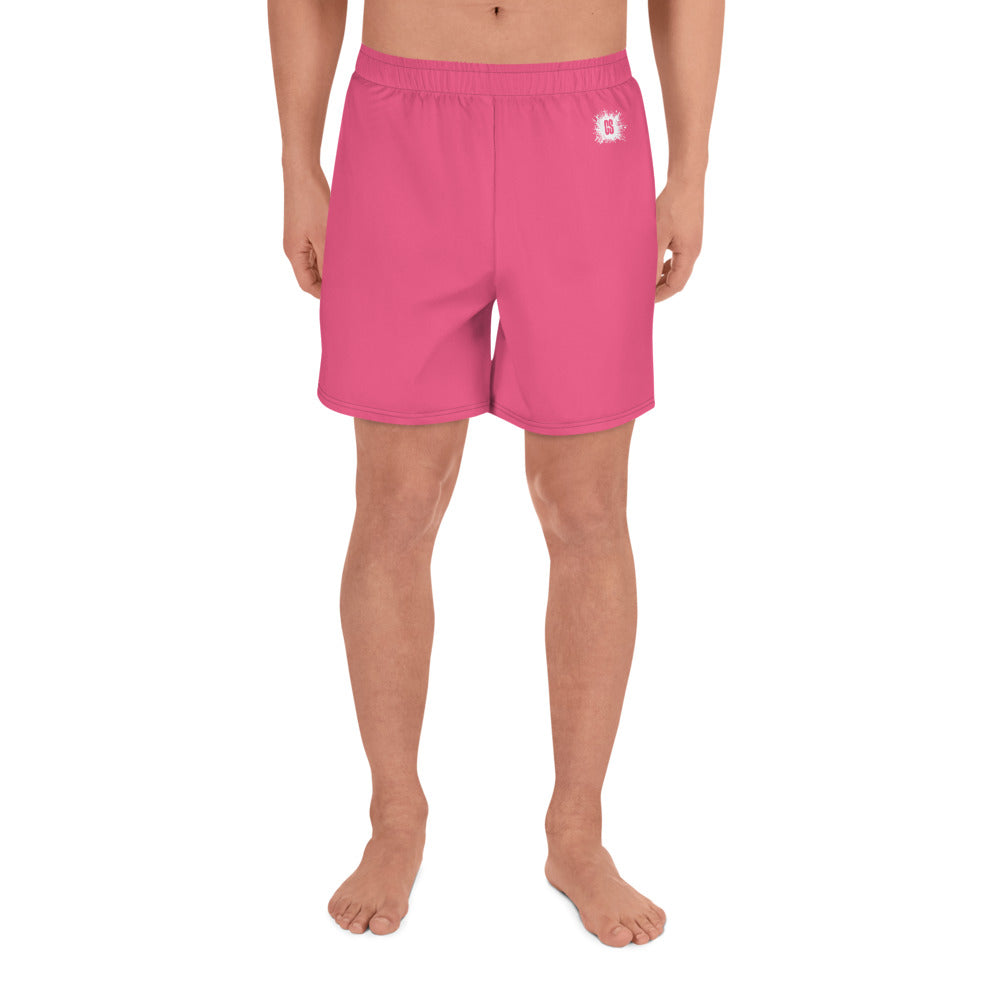 Mauve Accent Unisex Athletic Long Shorts