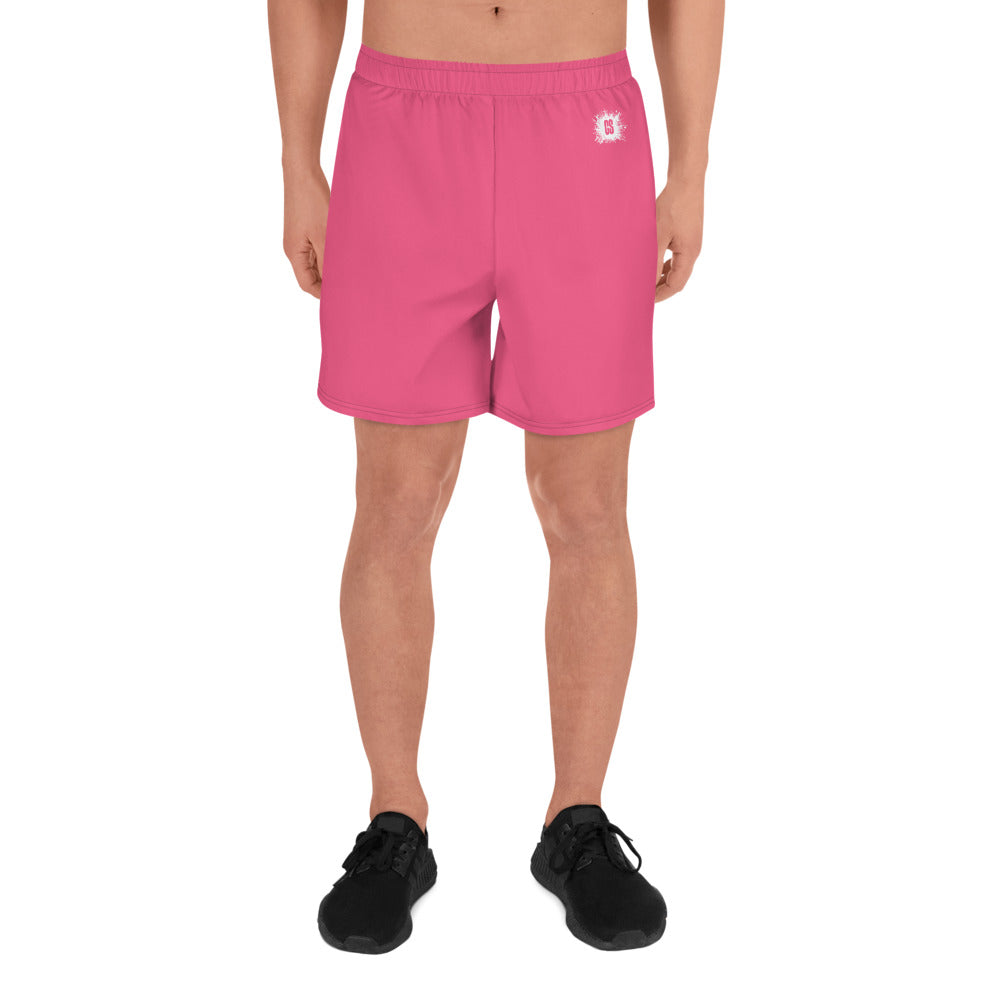 Mauve Accent Unisex Athletic Long Shorts