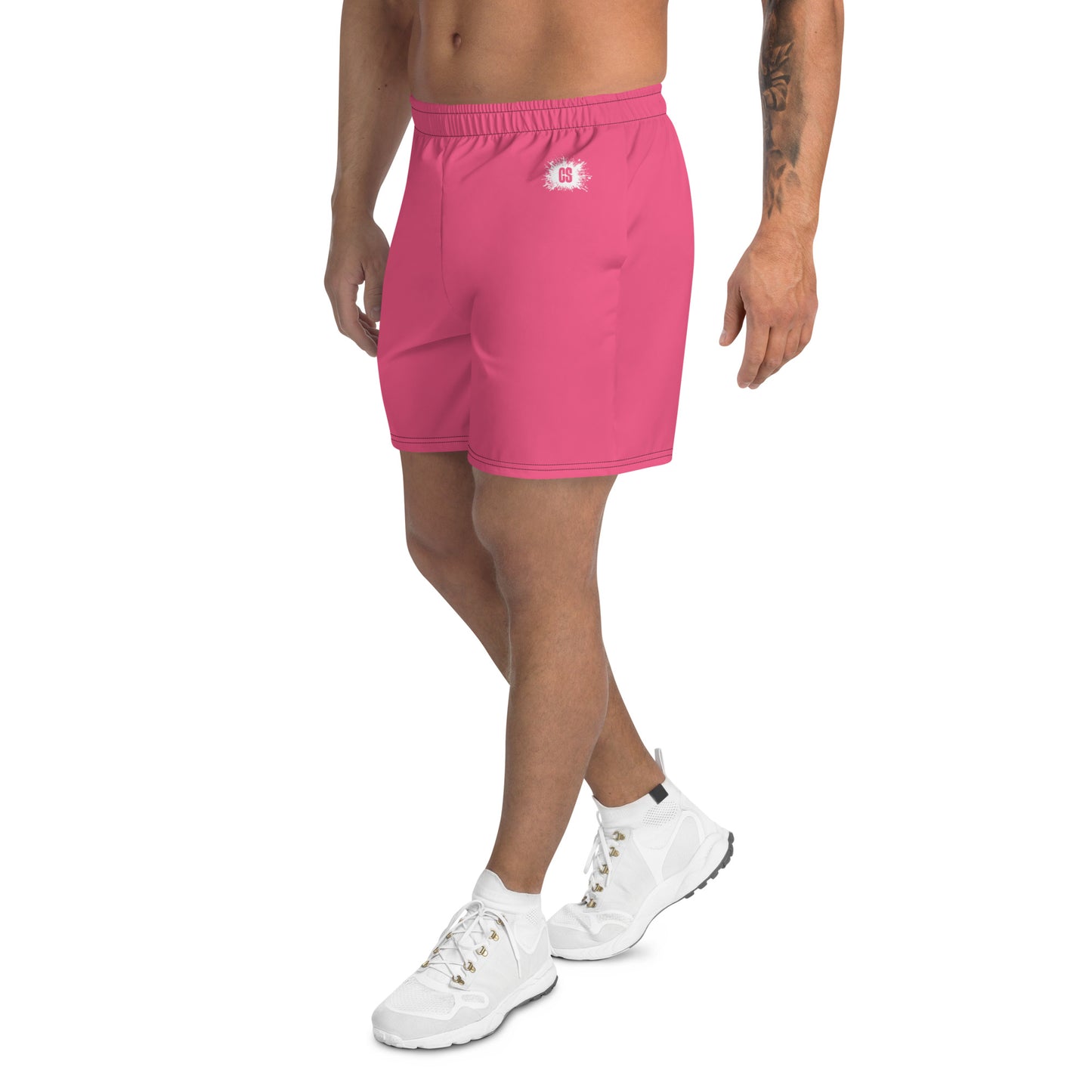 Mauve Accent Unisex Athletic Long Shorts