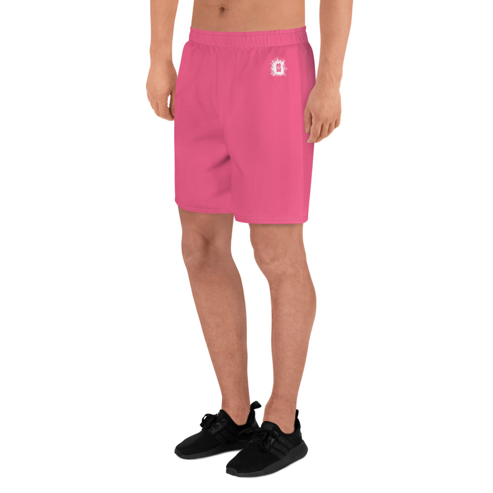 Mauve Accent Unisex Athletic Long Shorts