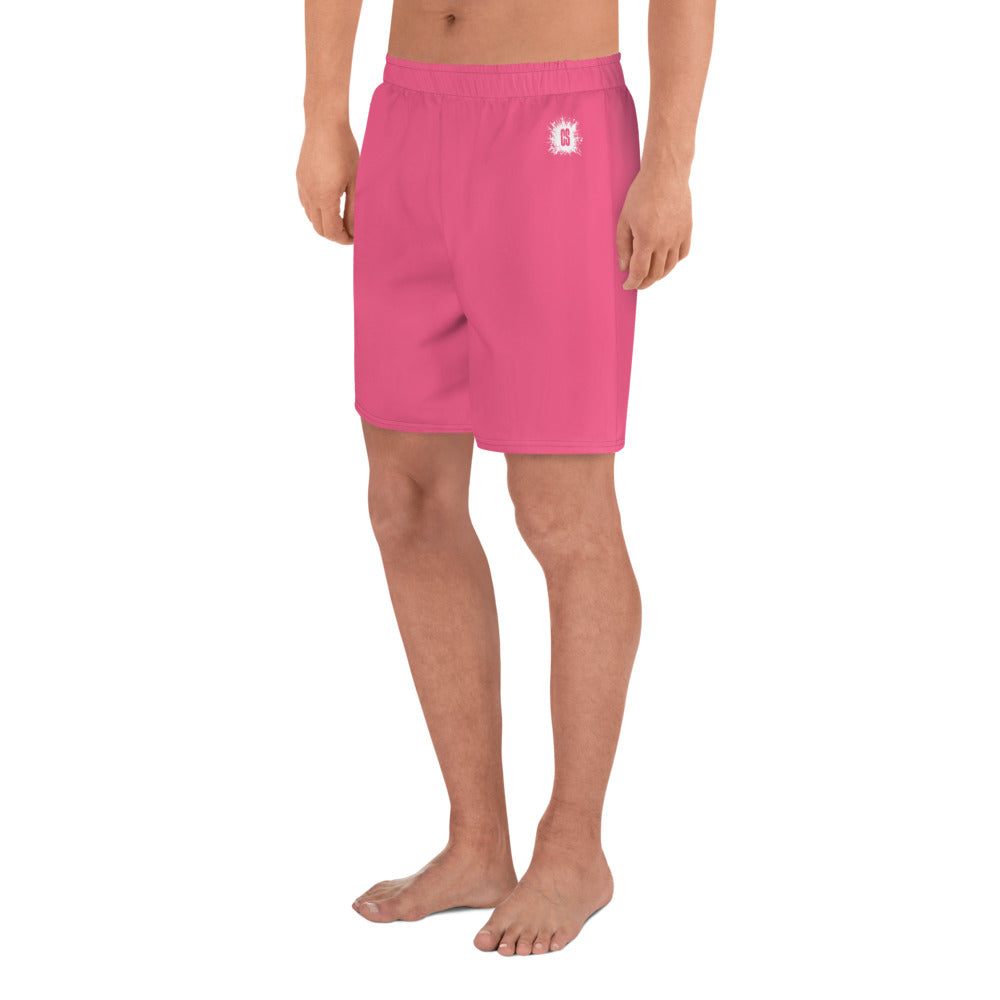 Mauve Accent Unisex Athletic Long Shorts