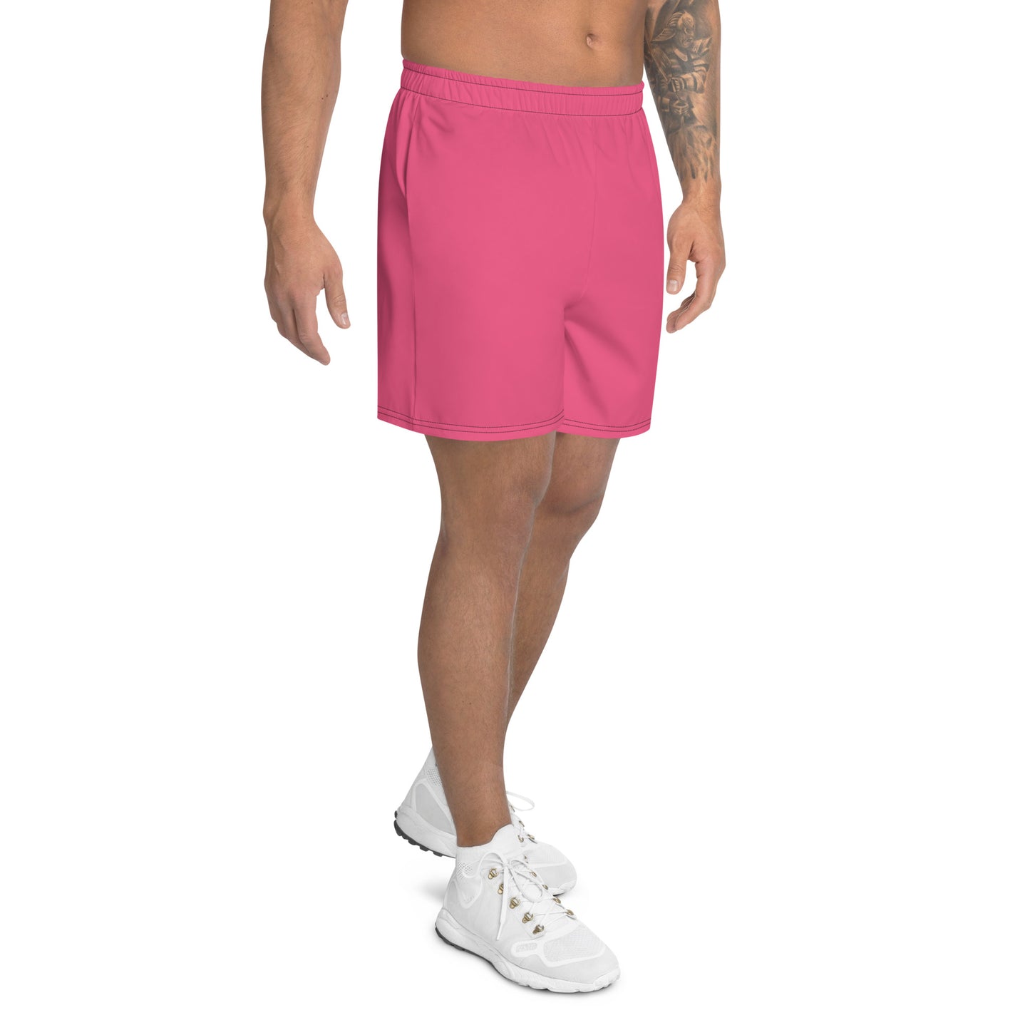 Mauve Accent Unisex Athletic Long Shorts