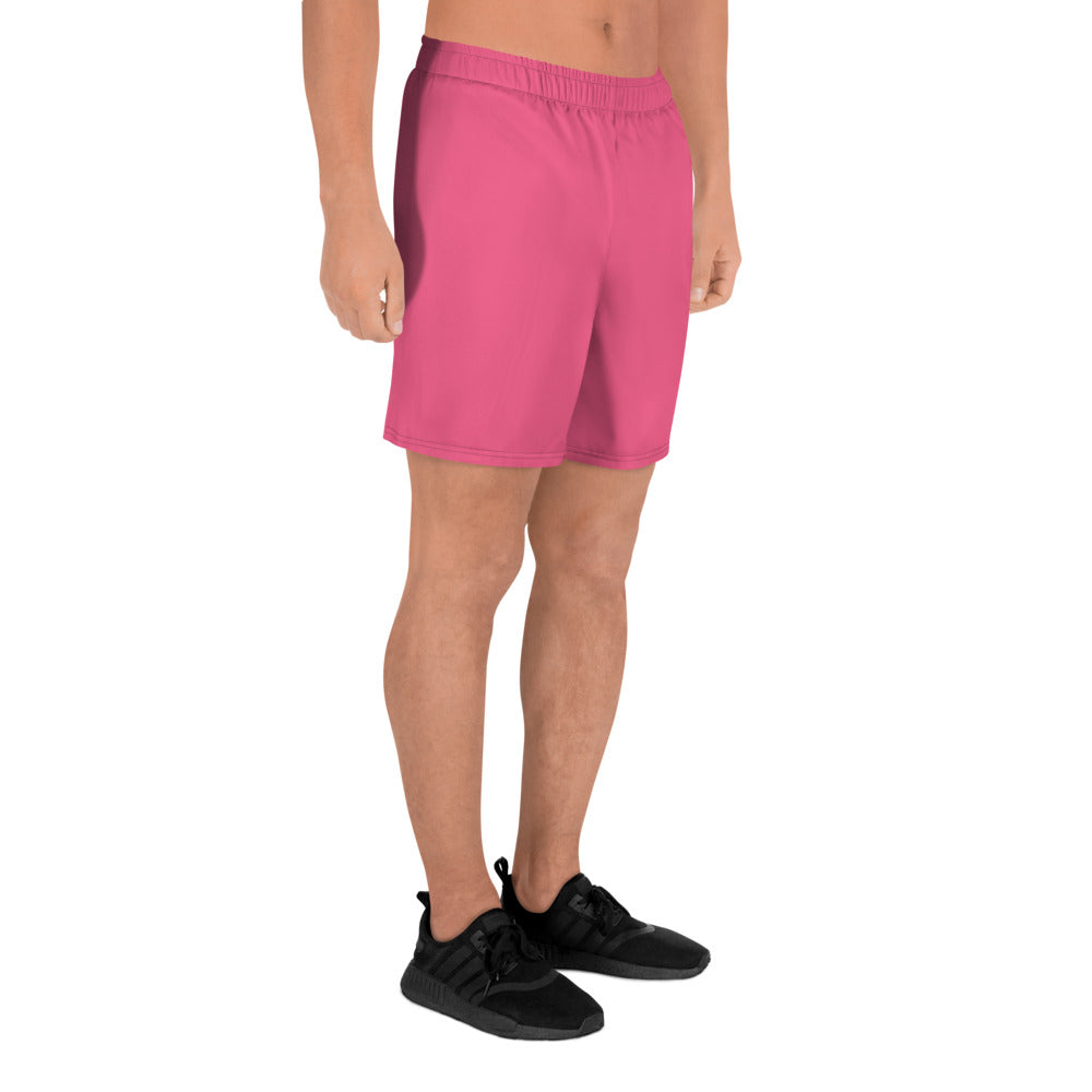 Mauve Accent Unisex Athletic Long Shorts