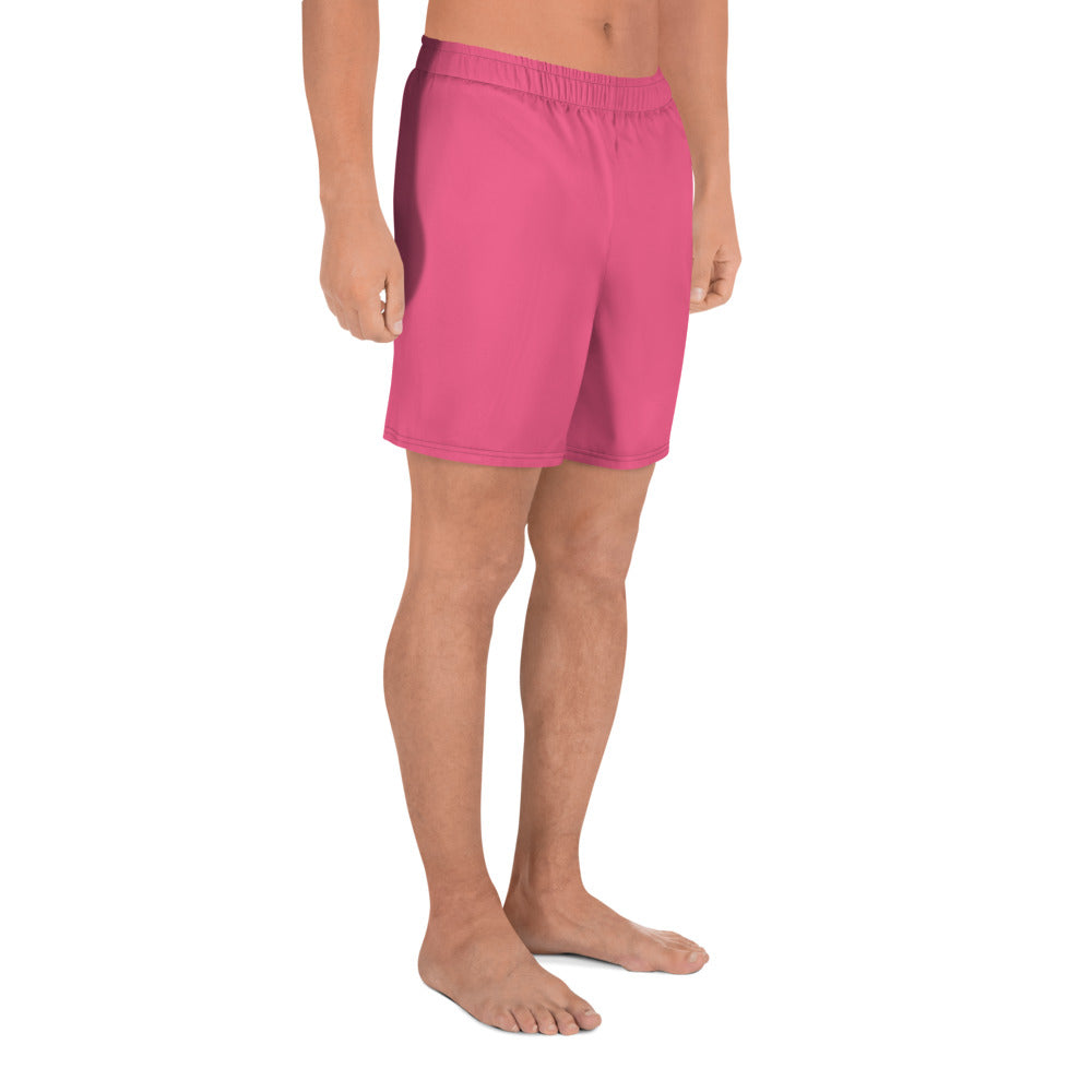 Mauve Accent Unisex Athletic Long Shorts