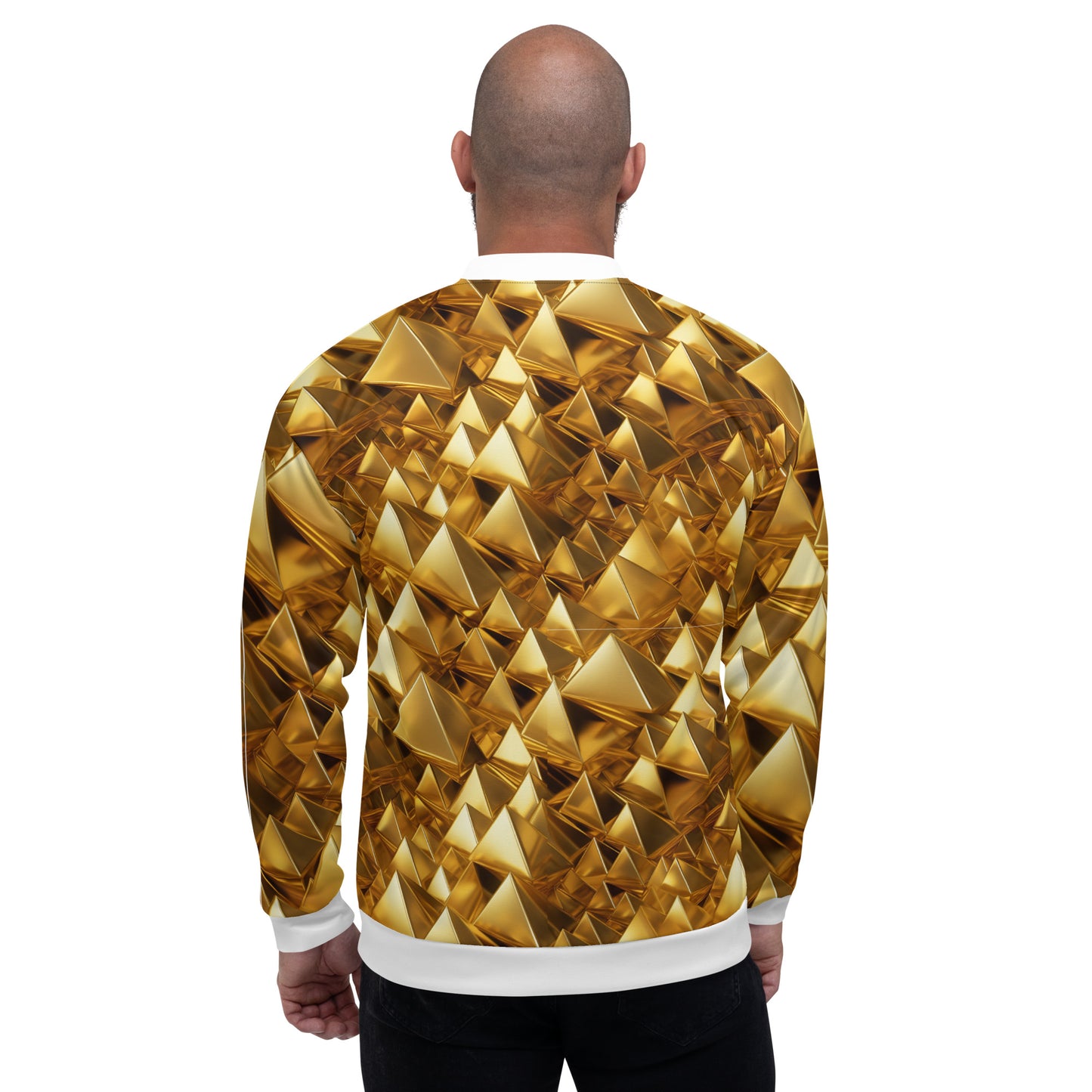 GoldPyramids Mens Bomber Jacket