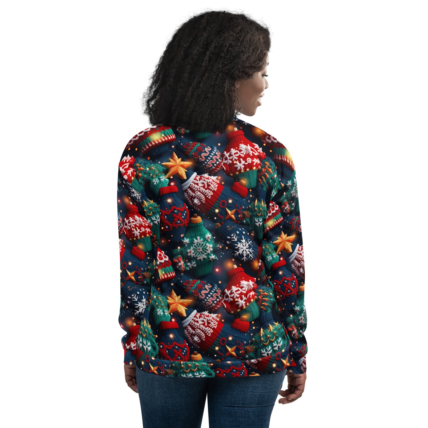 Ugly Sweaters Unisex Bomber Jacket