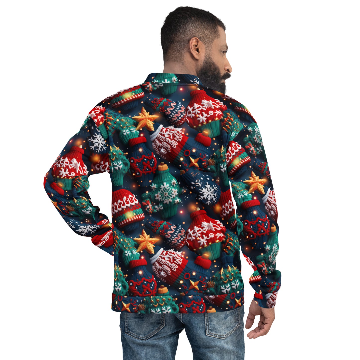 Ugly Sweaters Unisex Bomber Jacket