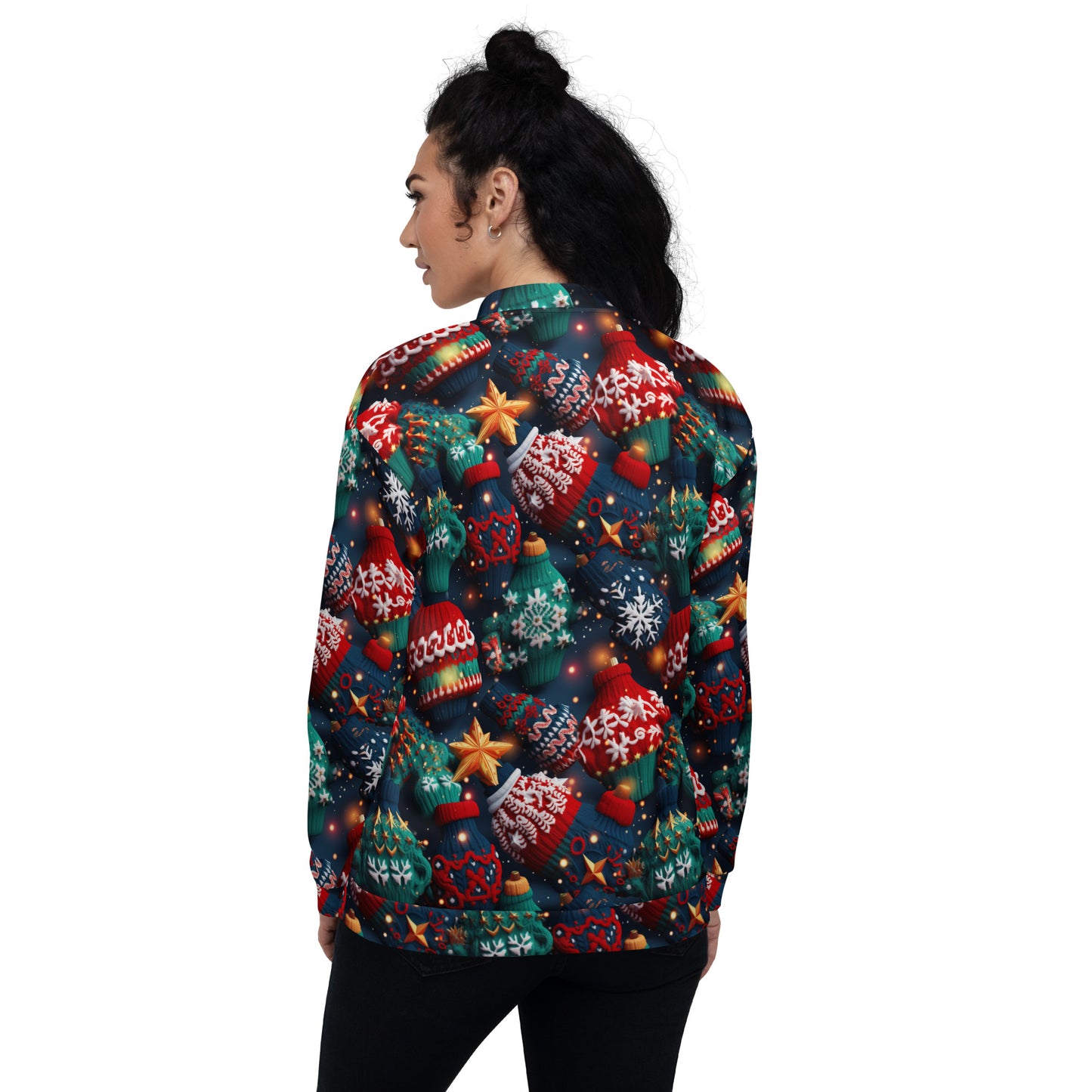 Ugly Sweaters Unisex Bomber Jacket