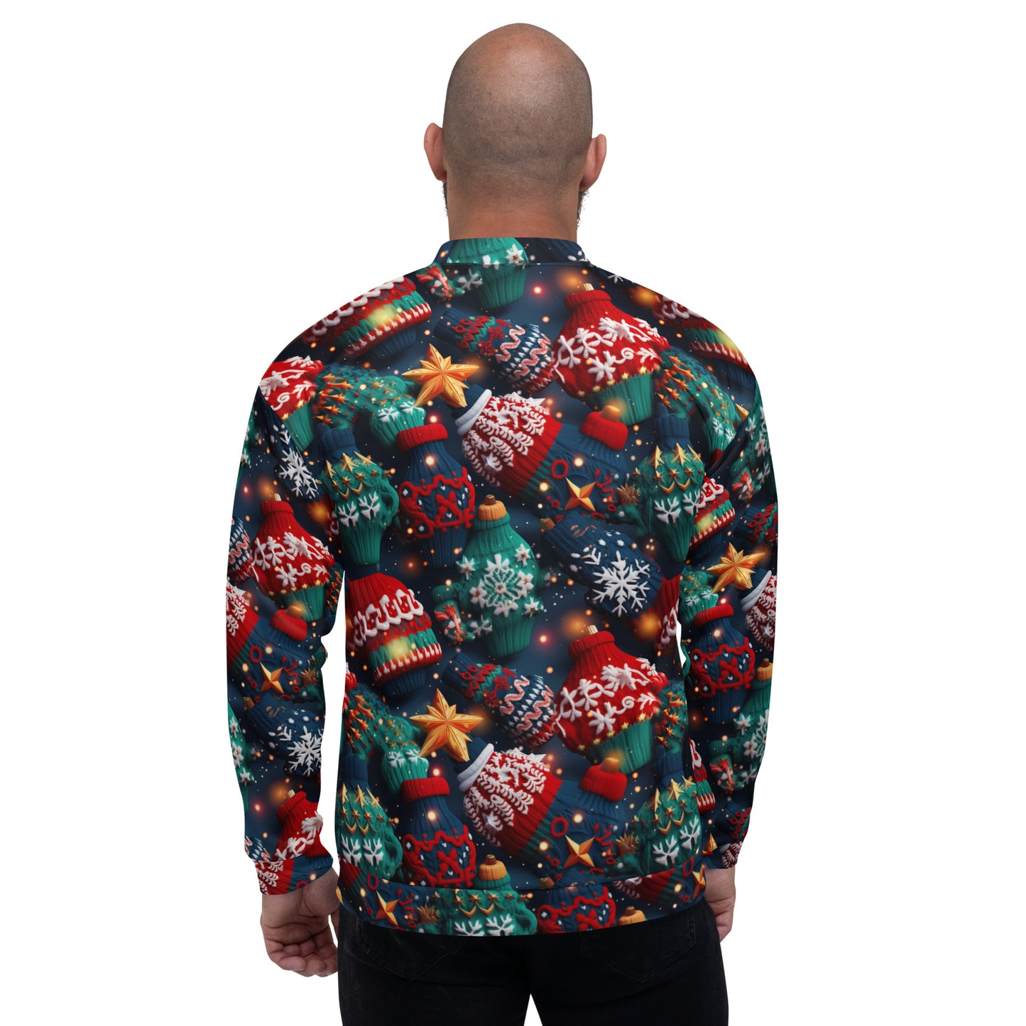 Ugly Sweaters Unisex Bomber Jacket