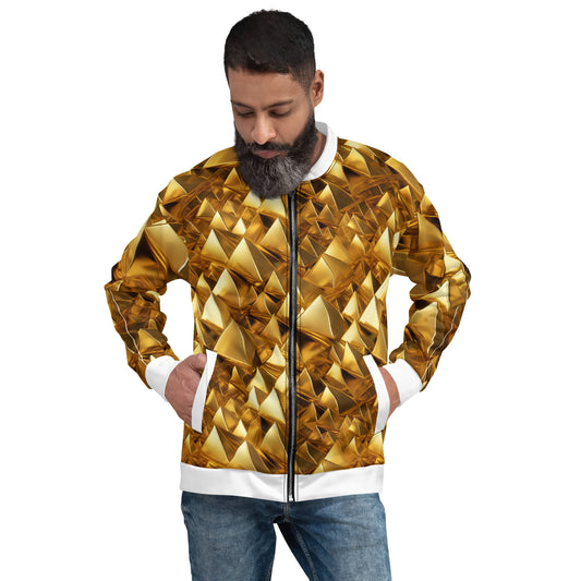 GoldPyramids Mens Bomber Jacket