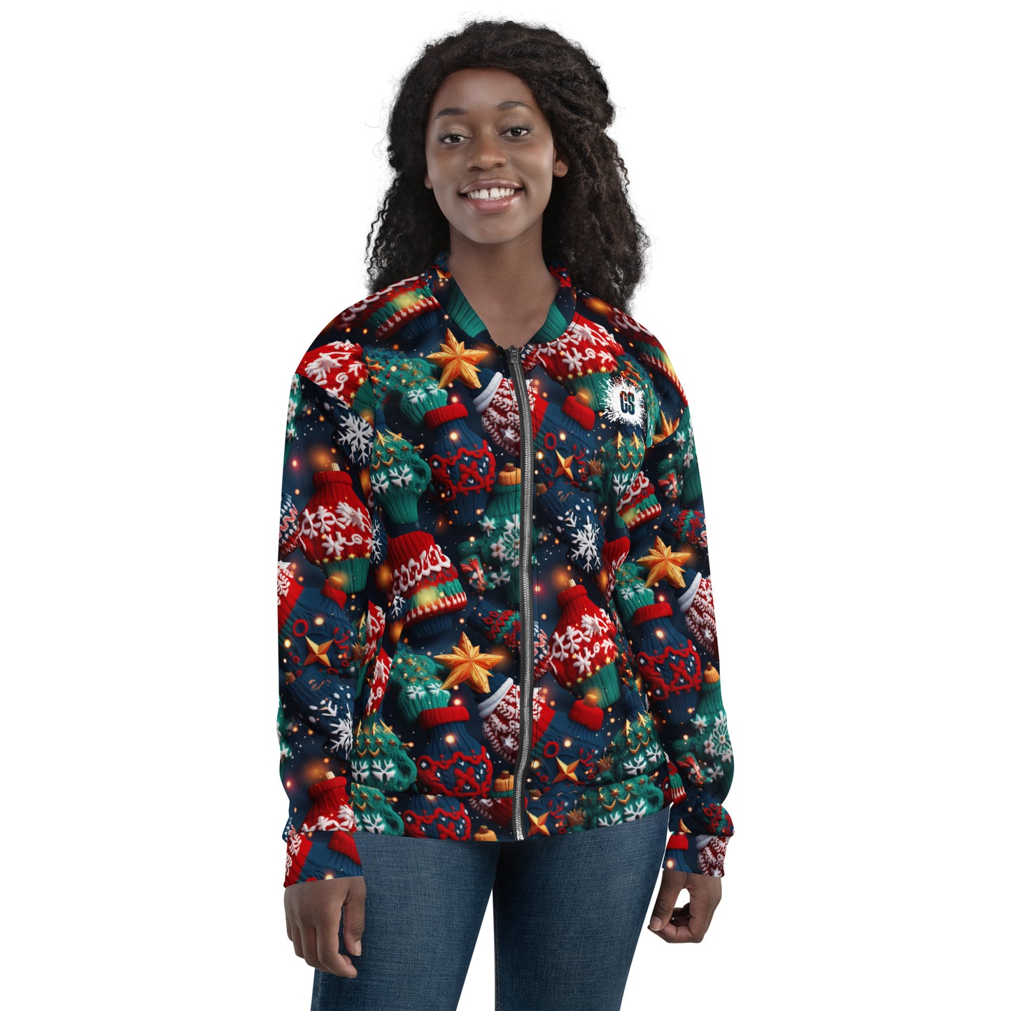 Ugly Sweaters Unisex Bomber Jacket