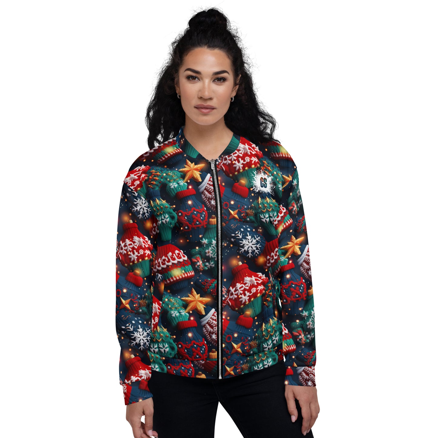 Ugly Sweaters Unisex Bomber Jacket