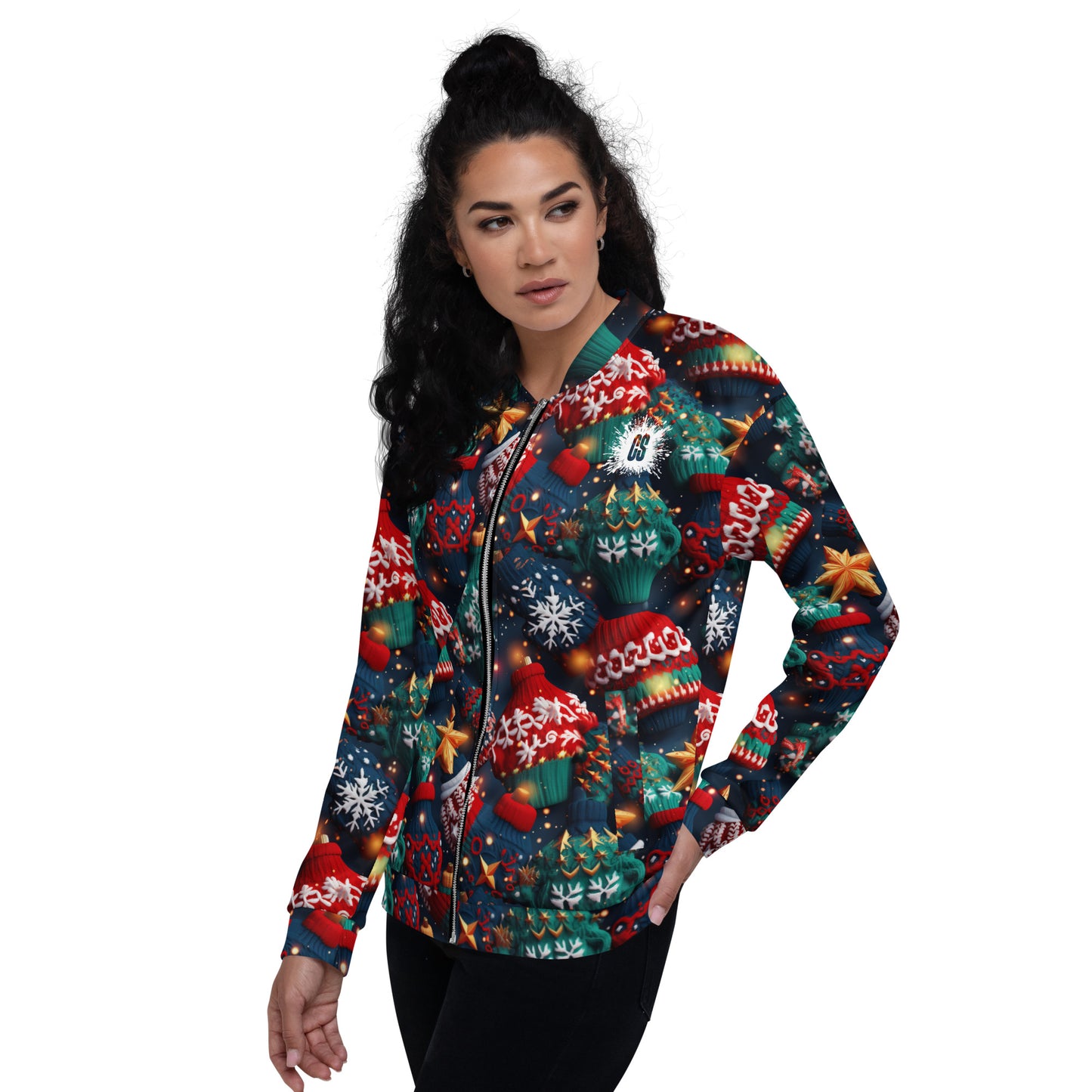 Ugly Sweaters Unisex Bomber Jacket