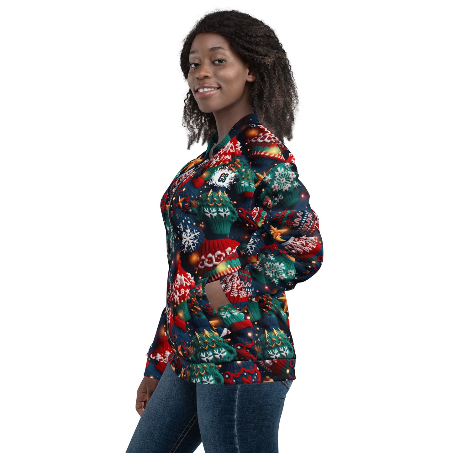 Ugly Sweaters Unisex Bomber Jacket