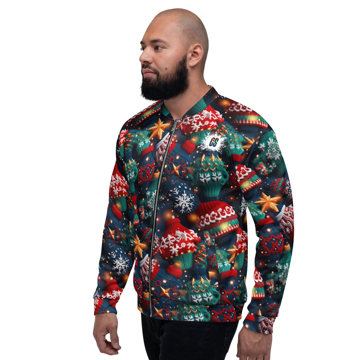 Ugly Sweaters Unisex Bomber Jacket