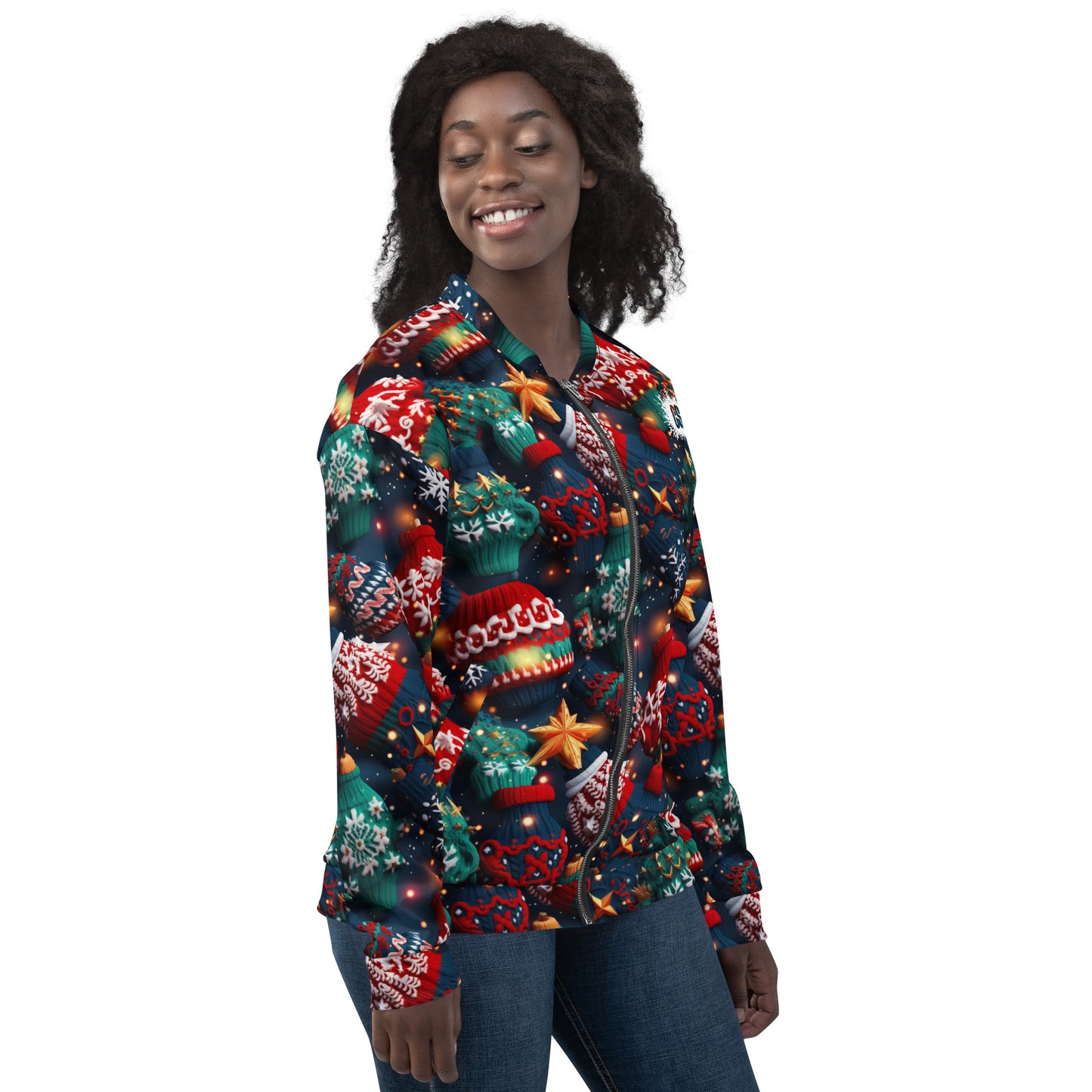 Ugly Sweaters Unisex Bomber Jacket