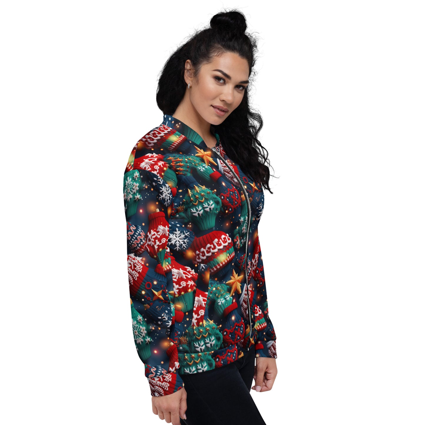 Ugly Sweaters Unisex Bomber Jacket