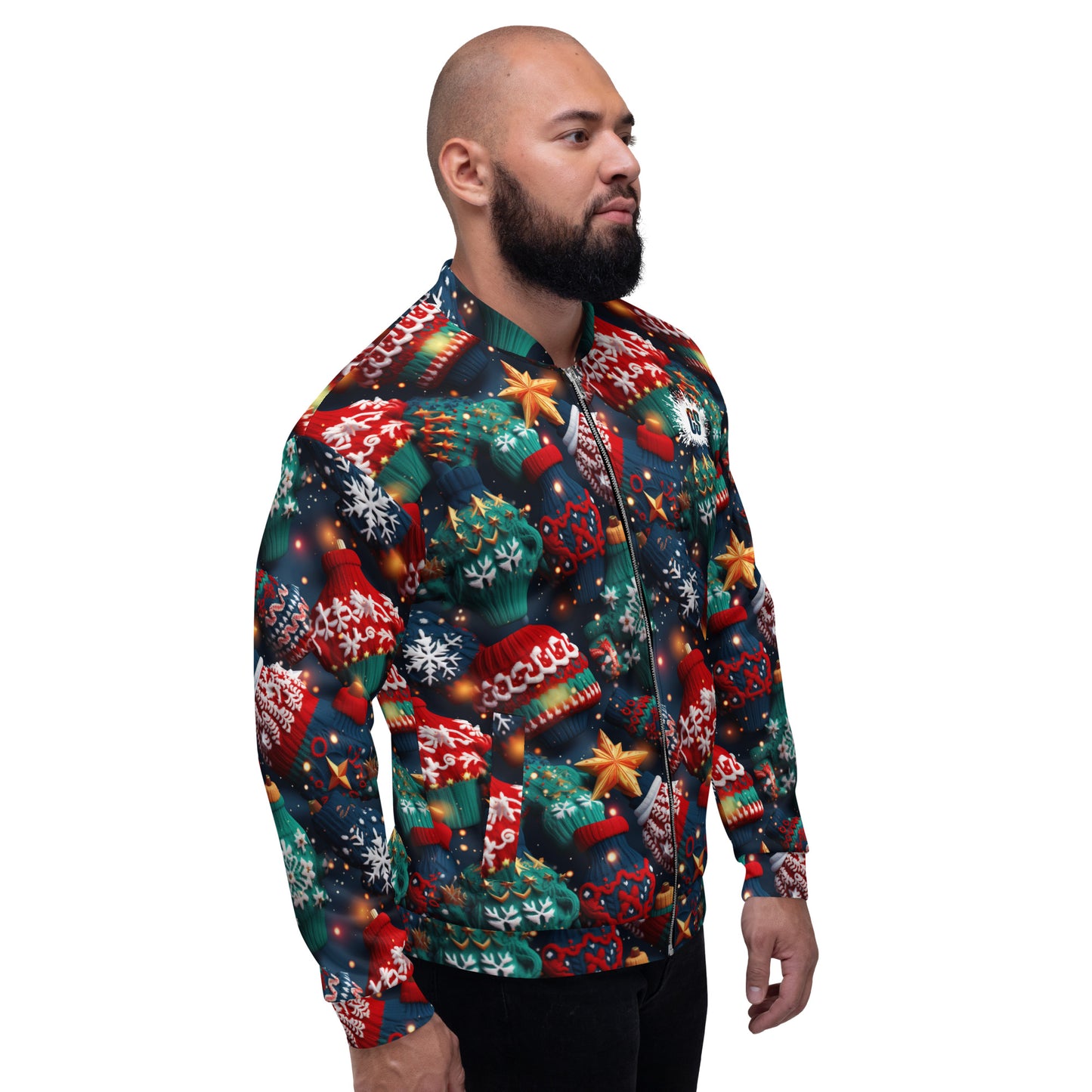 Ugly Sweaters Unisex Bomber Jacket