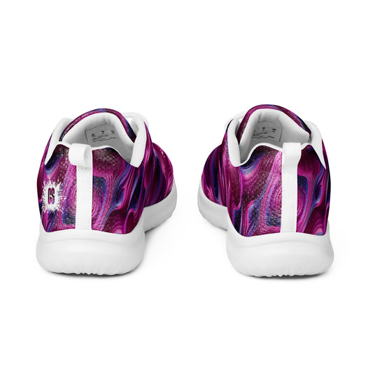 Magenta Plasma Wave Men’s athletic shoes