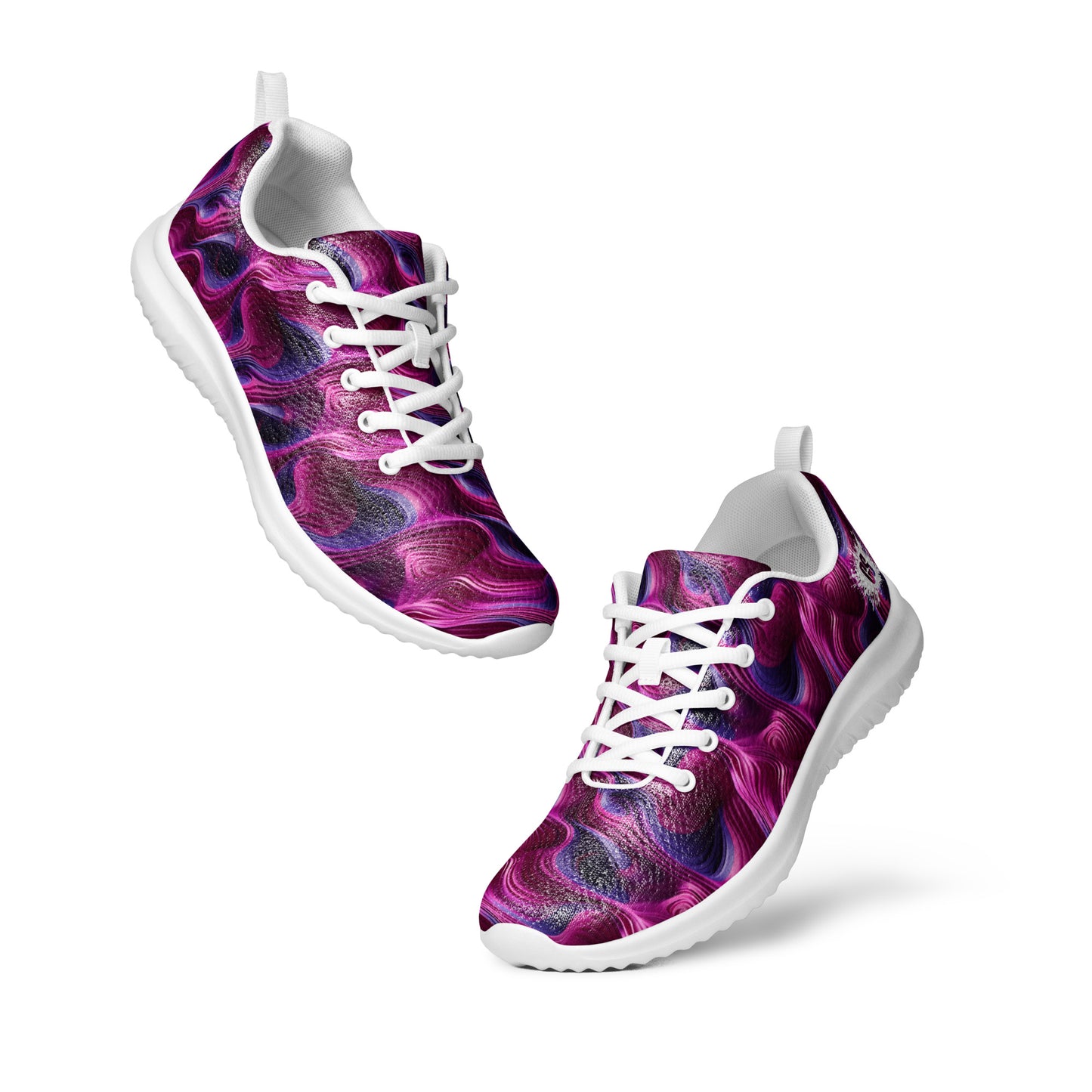 Magenta Plasma Wave Men’s athletic shoes