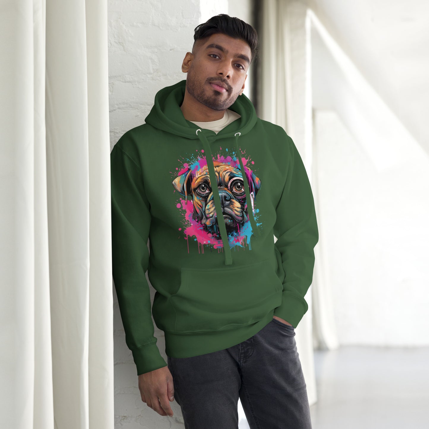 Poindexter Frenchie Unisex Hoodie