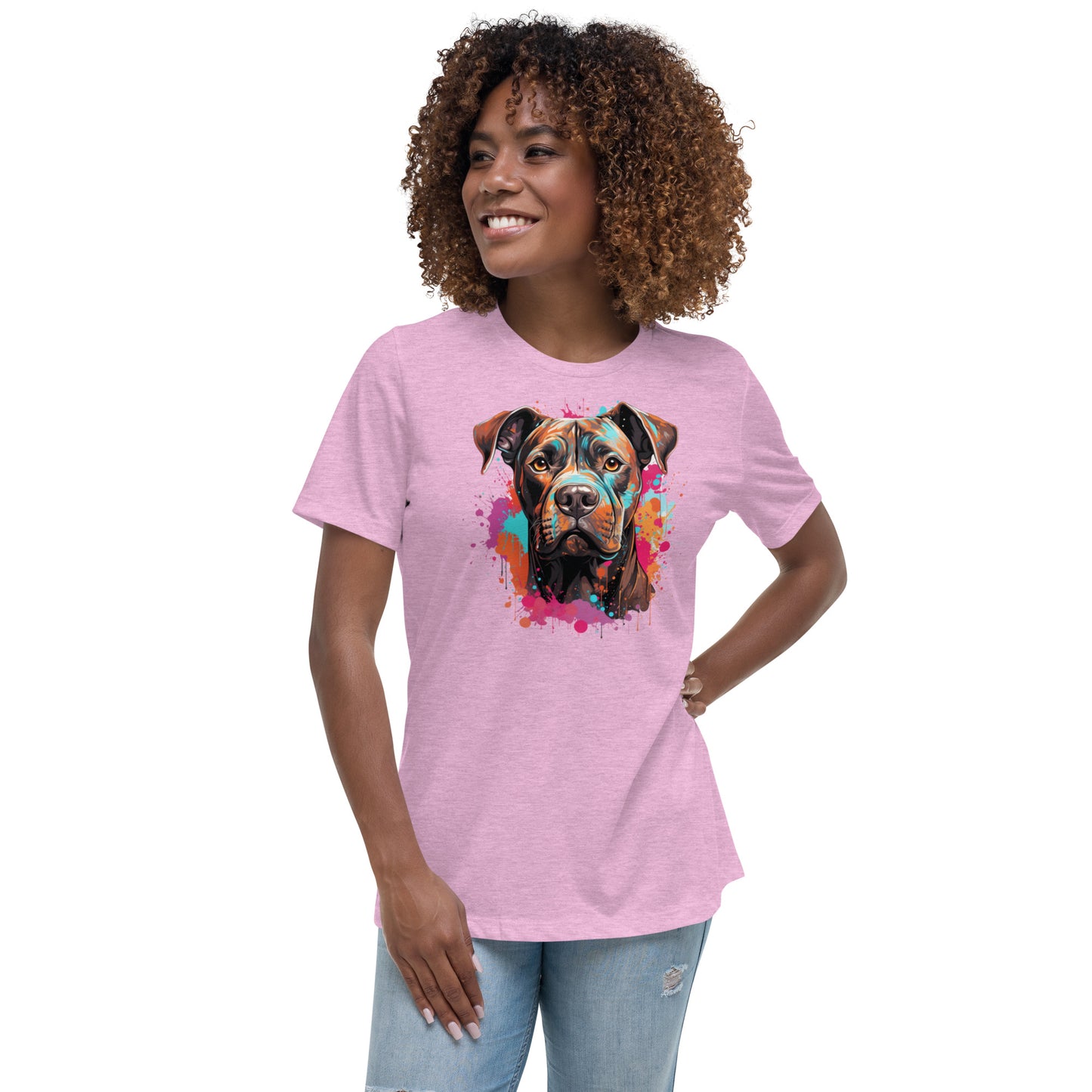 Bully Pit Mami Woman's Relaxed T-Shirt