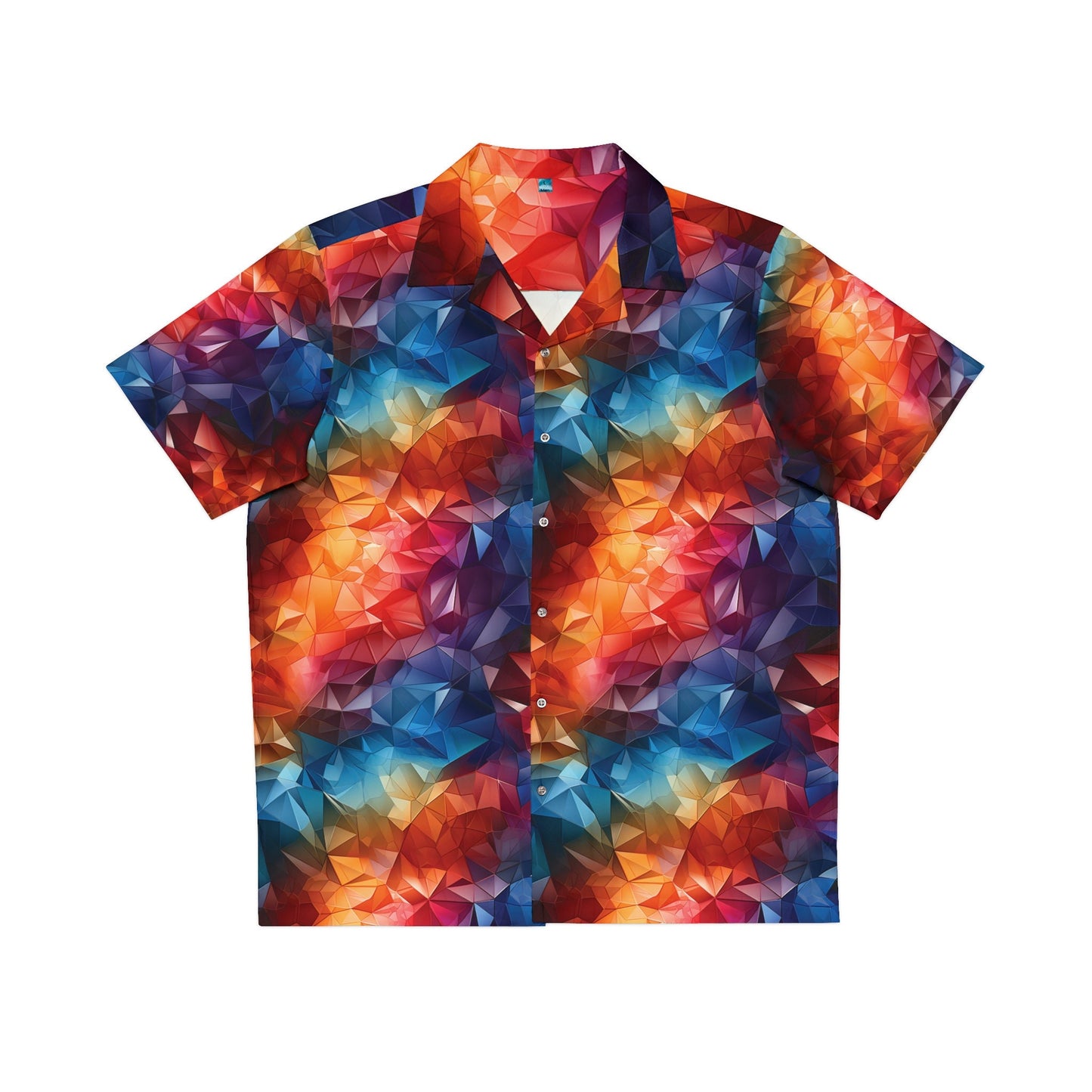 Cubist Art Mens Hawaiian Shirt